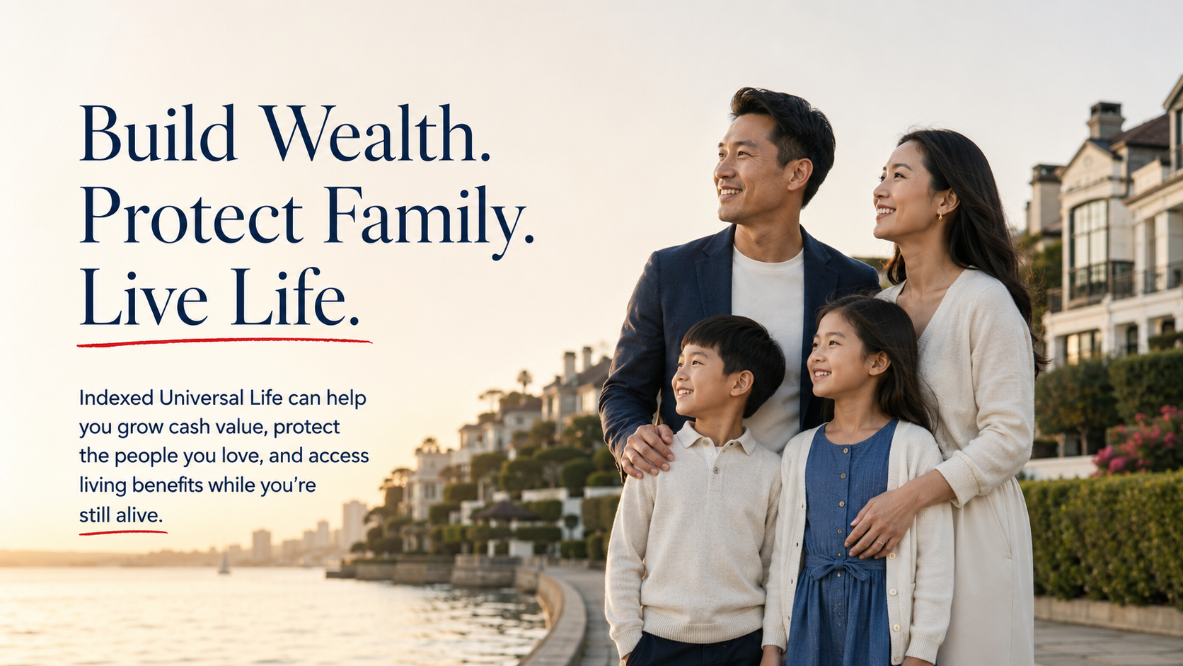 Indexed Universal Life hero banner.